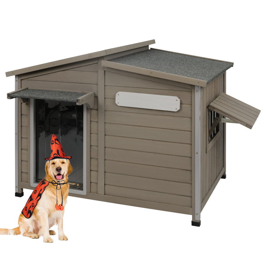 Dog House With Chew-proof Iron Frame